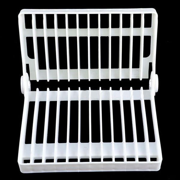 Kitchen Foldable Dish Plate Drying Rack Organizer Drainer