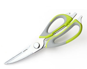 Multi-Function Kitchen Scissors Cutter Knife Board Stainless Steel Kitchen Vegetable Knives Meat