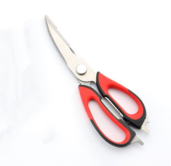 Multi-Function Kitchen Scissors Cutter Knife Board Stainless Steel Kitchen Vegetable Knives Meat