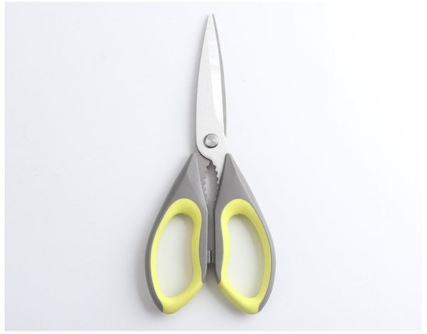 Multi-Function Kitchen Scissors Cutter Knife Board Stainless Steel Kitchen Vegetable Knives Meat