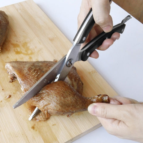 Kitchen Shears Stainless Steel Poultry Fish Chicken Bone Scissors for Kitchen Worldwide Store